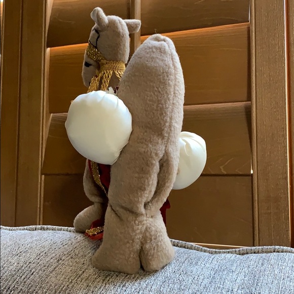 Vintage camel Nativity scene Christmas vintage fabric doll decoration used - Picture 5 of 8